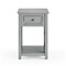Alaterre Furniture 15.75 W, 15.75 L, 23.75 H, Pine with Composite Wood, Gray ANCT0140 - alternate 4